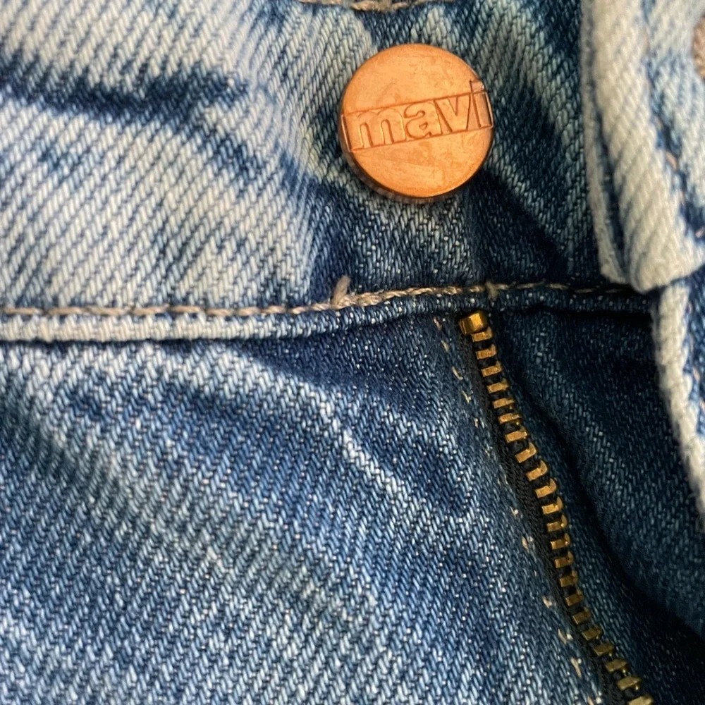 Mavi Light Blue High-Rise Loose Straight Jeans - Picture 6 of 11